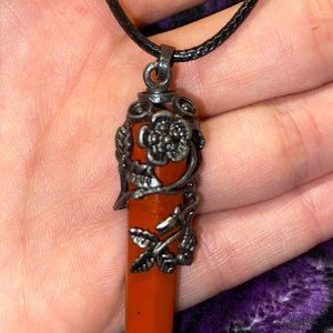 Red Stone Necklace